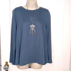 Lovely Silver Tassel Costume Necklace